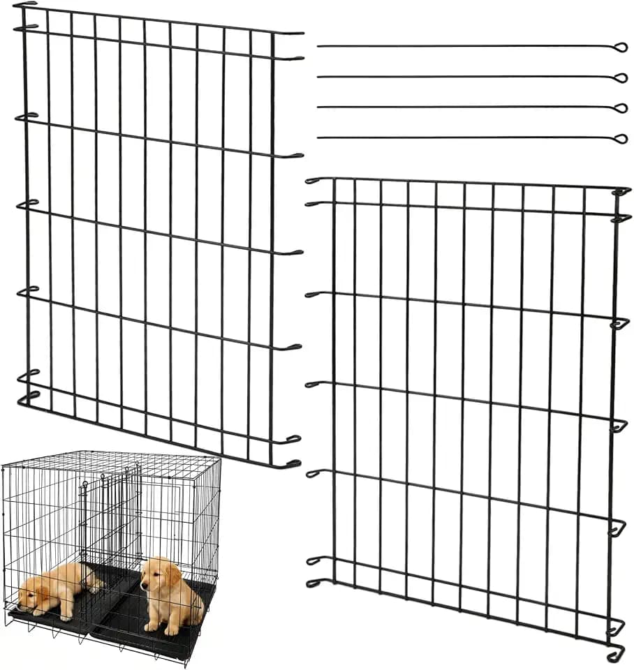 Dog Crate Divider Panel 2-Pack, 20.5" H Kennel Divider