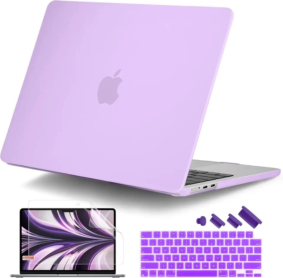 DONGKE Compatible with MacBook Air 13 inch Case M5 2026 M4 M3 M2 2025-2022