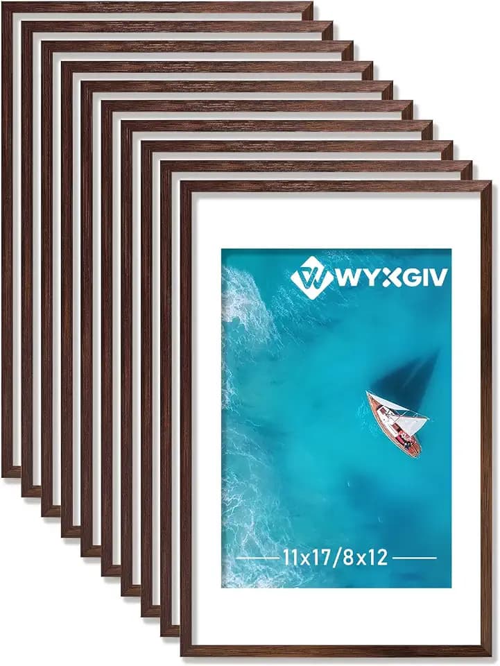 11x17 Picture Frame Set of 10 for Photo Poster Horizontally/Vertically