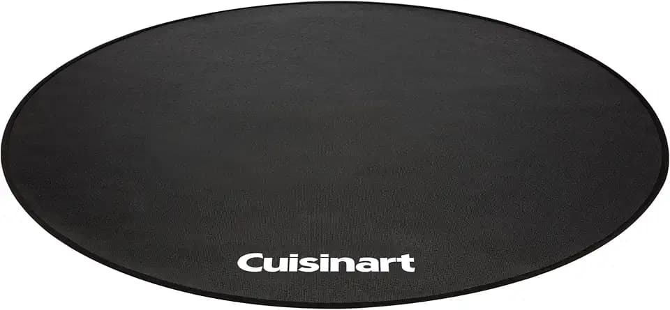 Cuisinart 36” Silicone-Coated Grill Mat with High Heat Resistance, Weather Resistant BBQ Mat for Grills, Griddles, Smokers & Fire Pits, Grease Proof Easy Clean Patio & Deck Protector