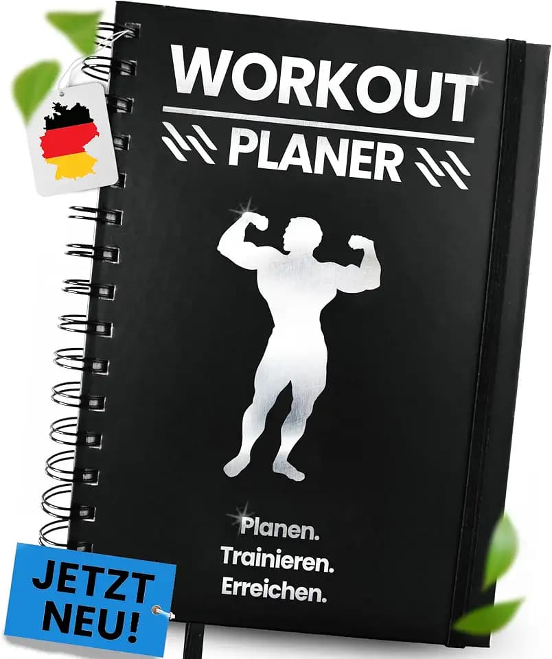 Peak Pulse Workout Planer - Trainingstagebuch, Fitness Planer, Fitnesstagebuch, Notizbuch für Krafttraining, Bodybuilding, Hometraining, Training, Crossfit & Gym - A5 Hardcover, Premium Qualität