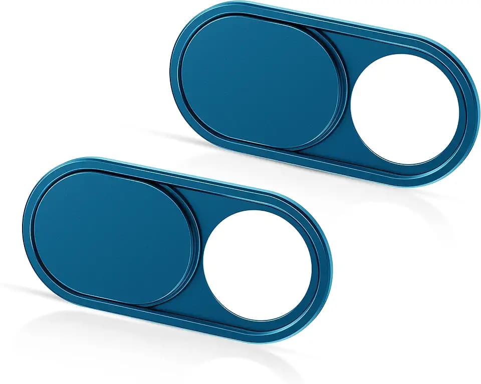CloudValley Laptop Camera Cover Slide, Metal 0.023 Inch Ultra-Thin, 2 Pack