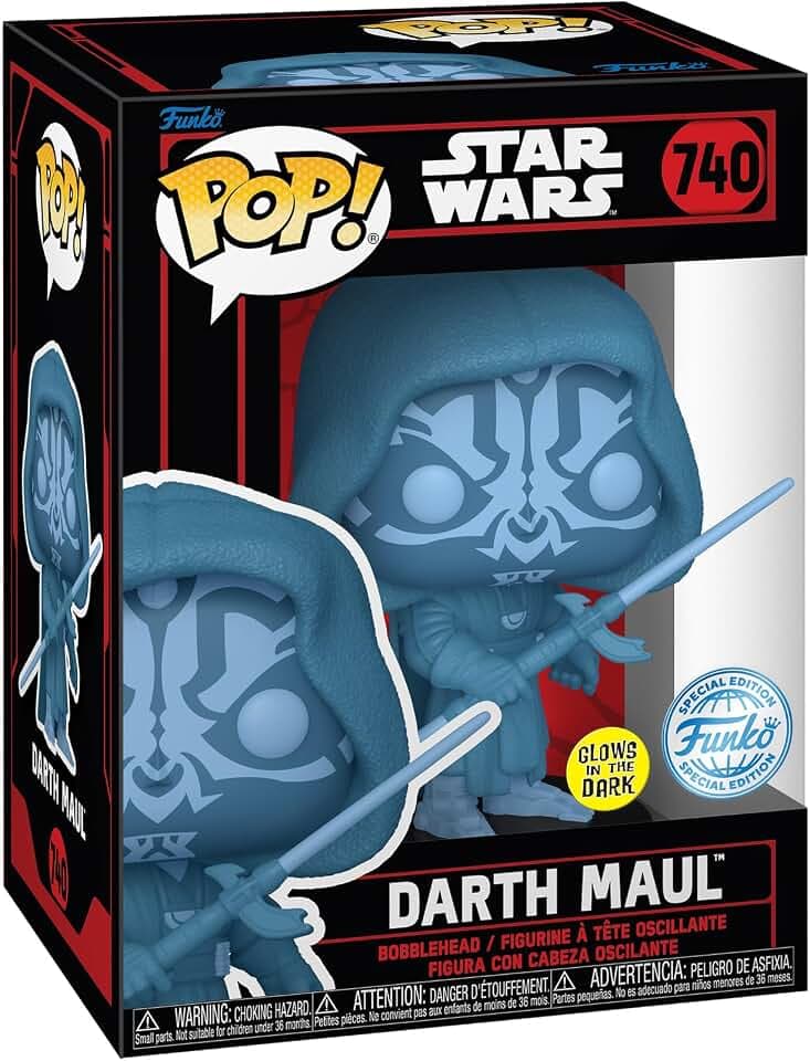 Funko POP! Star Wars: Darkside - Darth Maul (Holo) - Glow in the Dark