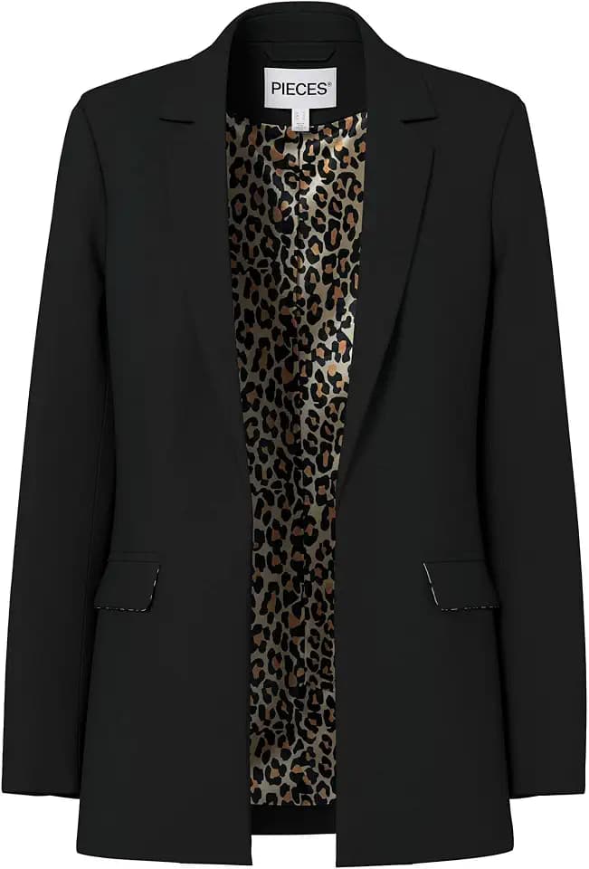 PIECES Female Blazer PCBOZZY LEOPRINT