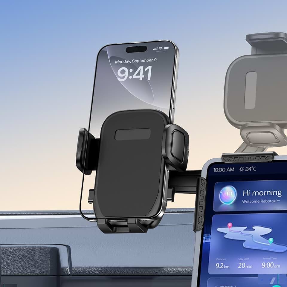 Tesla Phone Mount for Screen, 360° Adjustable Tesla Model 3/Y Accessories