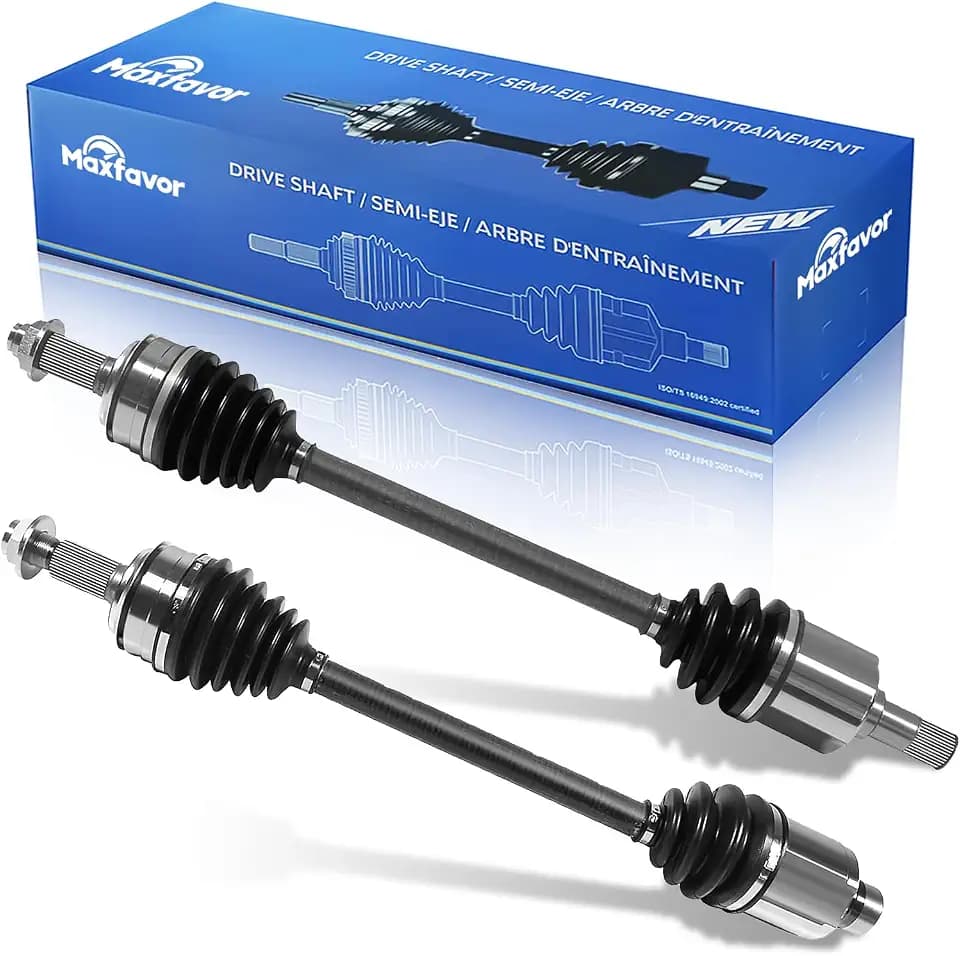 CV Axles Front FWD Replacement for Honda Odyssey Truck Van 3.5L V6 2007-2010, LH RH Driver and Passenger CV Joint Axle Assembly Pair Set of 2