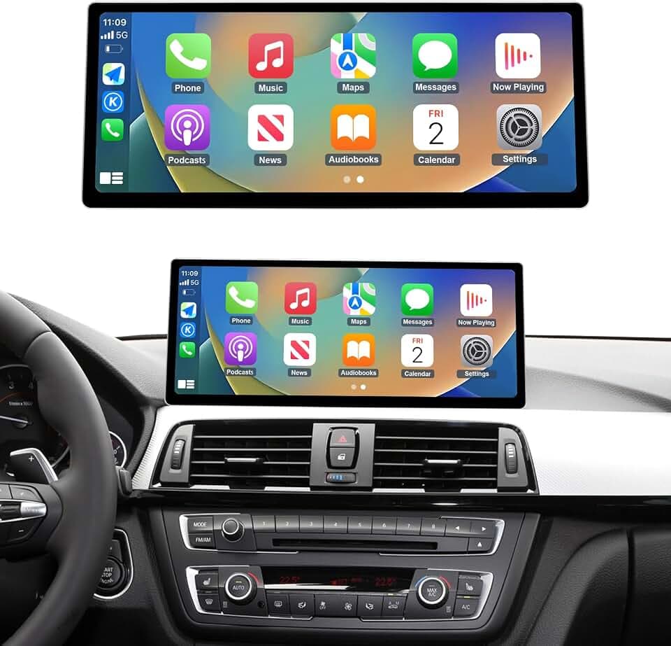 2026 12.3" CarPlay Android Auto Screen for BMW 3/4 Series