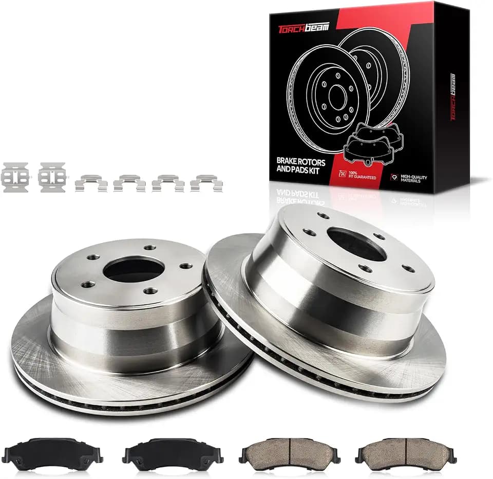 Torchbeam 11.62" Rear Brakes and Rotors Kit for S10, Blazer, Sonoma, Jimmy
