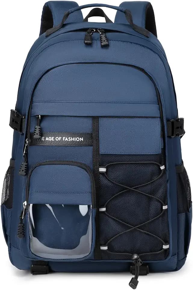 Lmwzh schulrucksack teenager schulranzen jungen laptop rucksack Mädchen wasserdicht schultasche