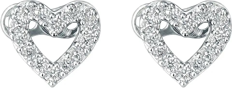 Dermal Jewelry Heart-shaped Tops Copper and Titanium Dermal Base