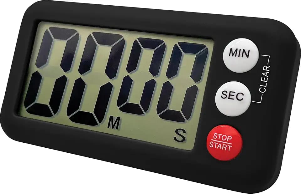 Teacher Created Resources Black Magnetic Digital Classroom Timer (TCR21041)