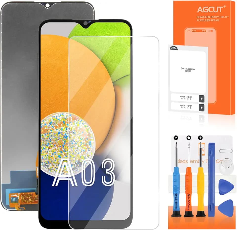 for Samsung Galaxy A03 Screen Replacement for Samsung A03 LCD Display SM-A035F/DS SM-A035M SM-A035F LCD Digitizer Touch Screen Assembly Repair Parts No Frame
