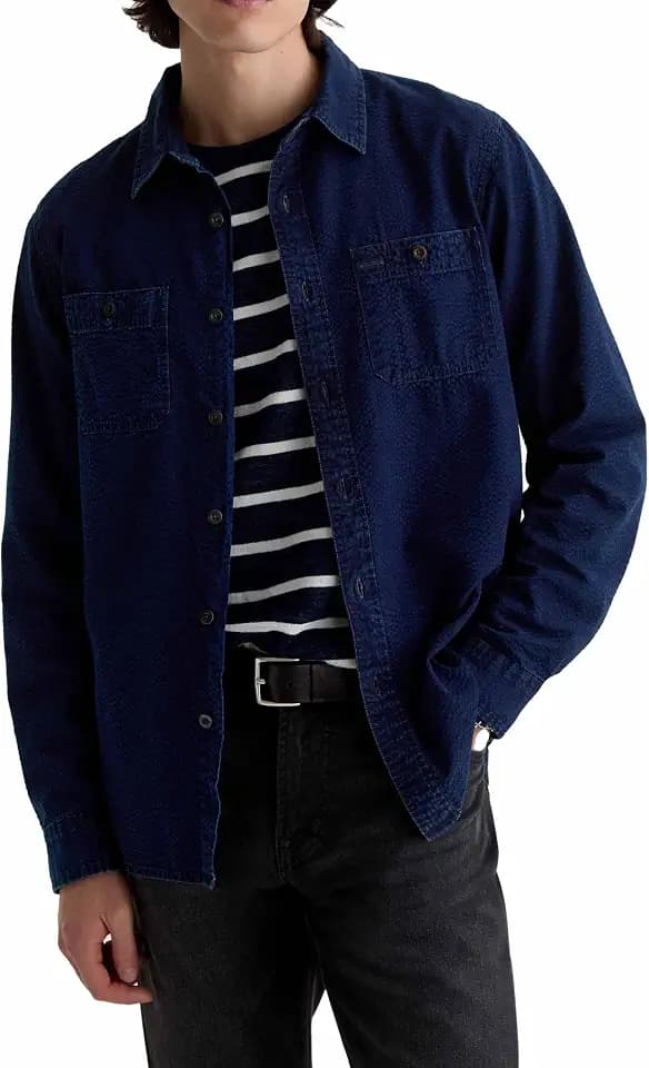AG Adriano Goldschmied Men's Mason Work Shirt