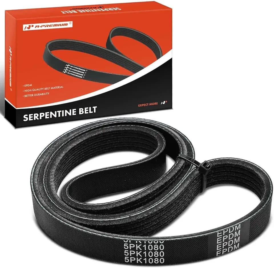 A-Premium Serpentine Belt 5-Rib 42.54 In Compatible with Honda & Mitsubishi