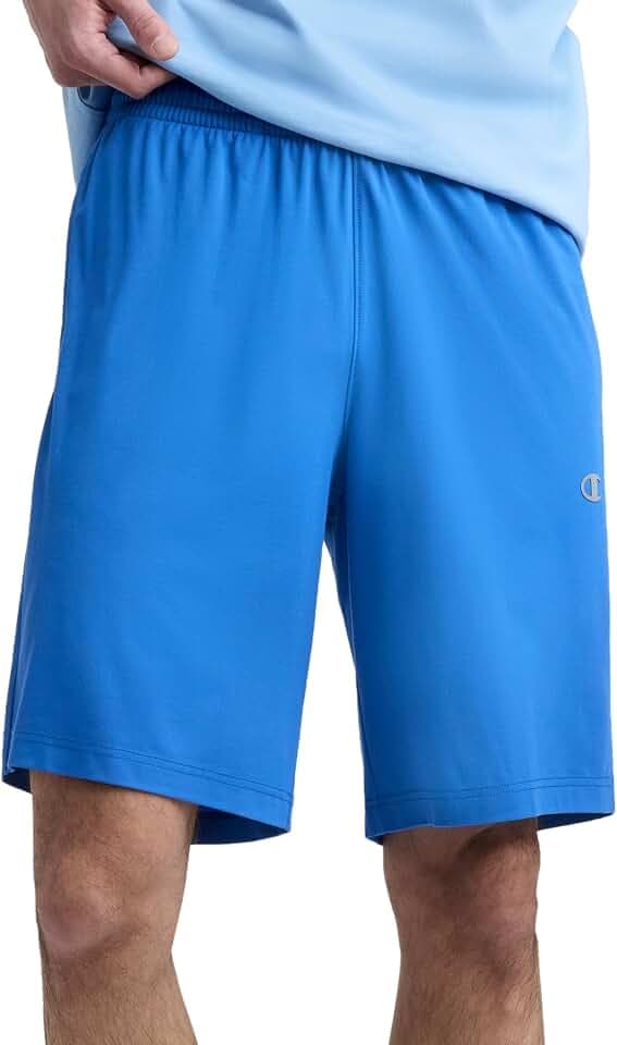 Champion Men's 10" Sport Knit Shorts, Slim Fit, Lightweight