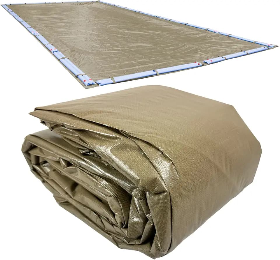 Robelle 18 x 36 ft Professional Defender Pool Cover for Inground Pools