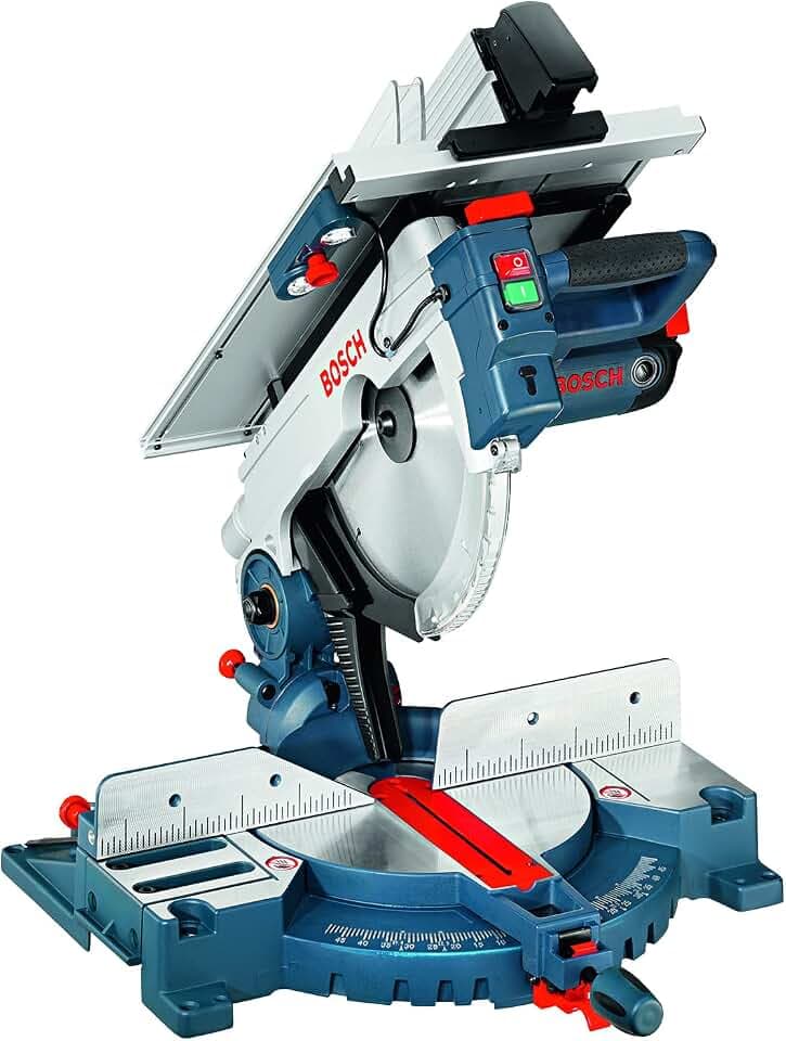 Bosch Professional Kombinationssäge GTM 12 JL (Sägeblatt-Ø: 305mm, inkl. 1x Kreissägeblatt, Schiebestock)