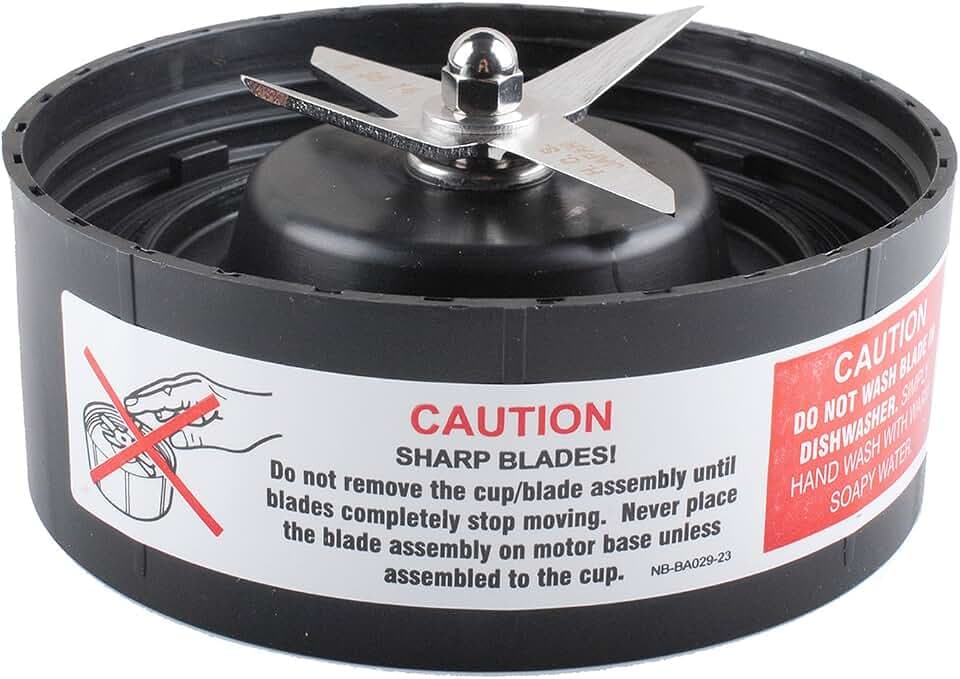 N17-1001 Cross Extractor Blade Compatible with NutriBullet RX 1700W Blender