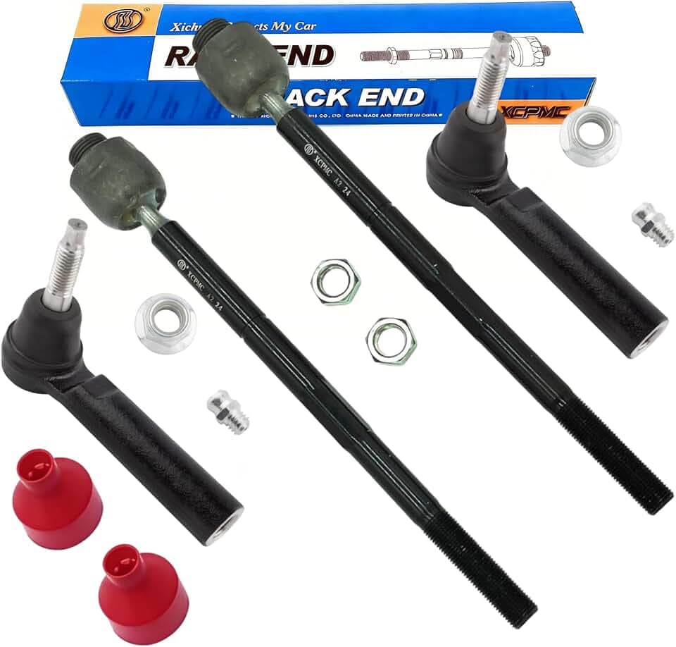 4Ps Outer Inner Tie Rod 2007-13 CHEVY SILVERADO SIERRA 1500 GMC YUKON TAHOE
