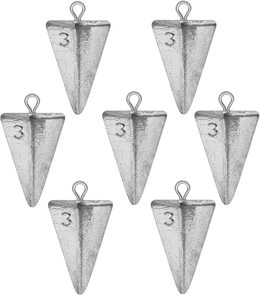 Fishing Weights Pyramid Sinkers Kit Bullet Fishing Weights Sinkers