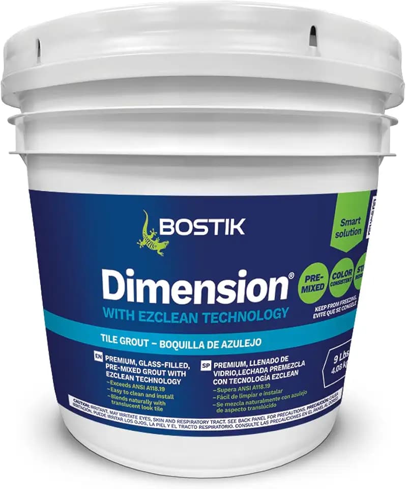 BOSTIK EZ Clean Dimension 9lb Premixed Tile Grout – Onyx H680