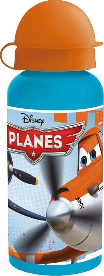 POS 21490 - Planes Trinkflasche, Aluminium, ca. 400 ml