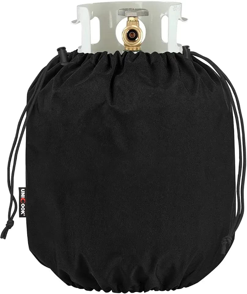 Unicook 20 lb Propane Tank Cover Heavy Duty Waterproof, 14" Dia x 16.5" H