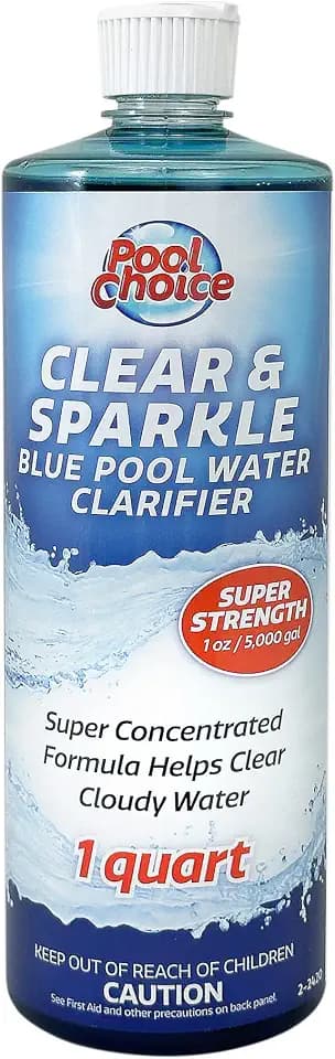SpaChoice 1-Quart Premium Clear and Sparkle Blue Pool Clarifier
