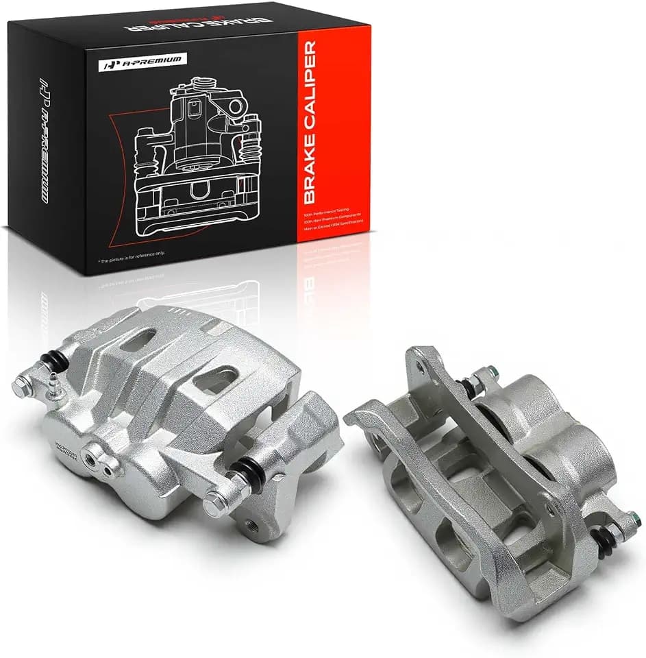A-Premium Front Left and Right Side Disc Brake Caliper with Bracket