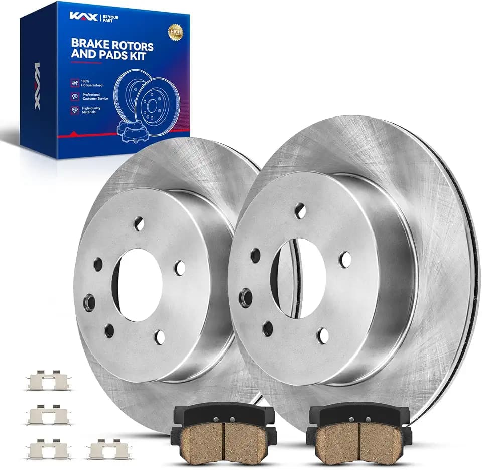 KAX Rear Brake Kit Fits Hyundai Elantra 2009-2010 2.0L, Elantra 2007-2008