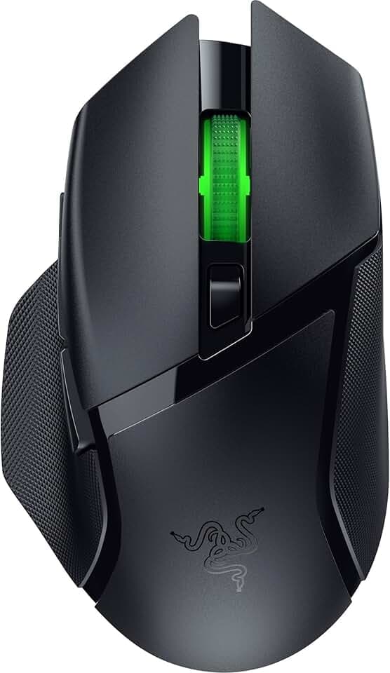Razer Basilisk V3 X HyperSpeed Customizable Wireless Gaming Mouse, Black