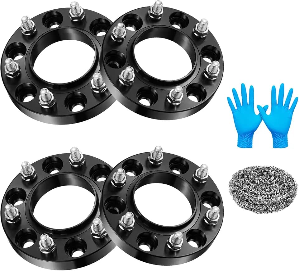 BDFHYK 6x139.7mm Wheel Spacers 1 Inch 6x5.5 Hubcentric for Ford 2011-2023