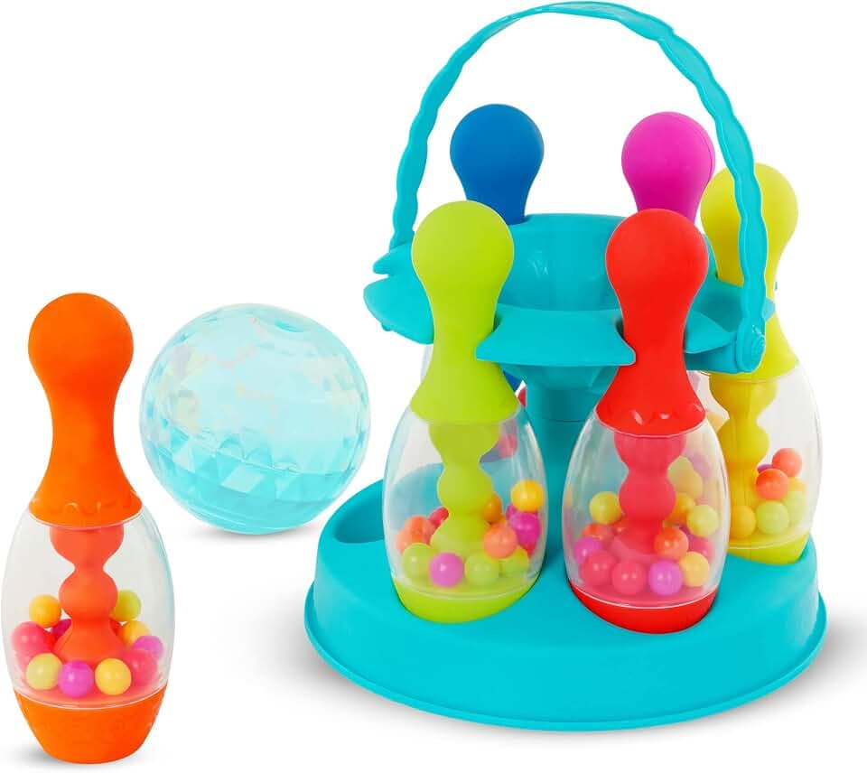 B. toys Let's Go Bowling! for Indoor and Outdoor Play, Activity