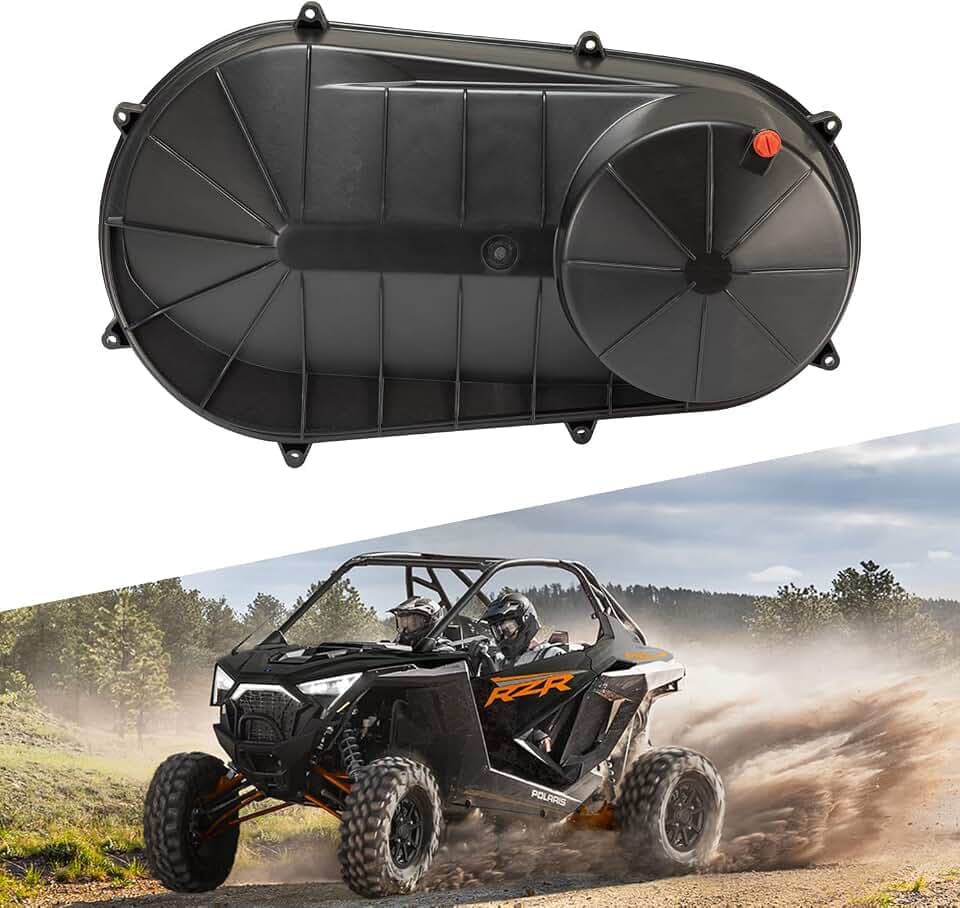 HAKA TOUGH Outer Clutch Cover for Polaris RZR XP 1000 900 Ranger 570 Crew ACE Sportsman 2014-2020 Belt Cover Protector Clutch Housing Guard Accessories,Replace OEM #2634179
