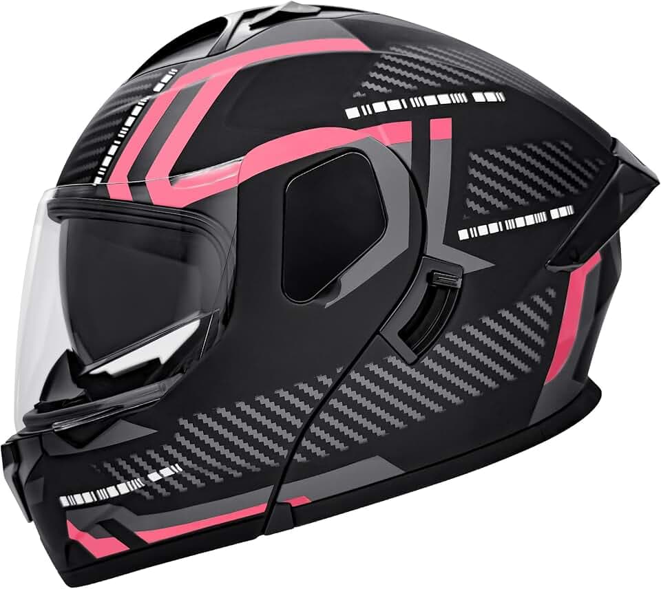 SanQing Adult Modular Flip-Up Full Face Motorcycle Helmets-DOT