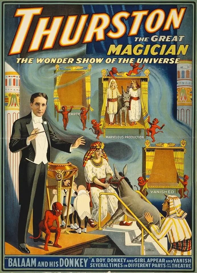 Thurston the great magician the wonder show of the universe. (1914) Poster Print by Strobridge and Co (18 x 24)
