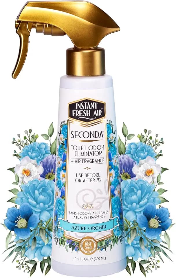 Seconda' Bathroom Air Freshener & Toilet Spray - Orchid