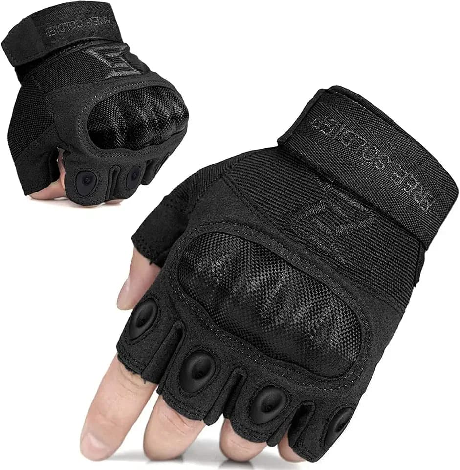 FREE SOLDIER Outdoor Handschuhe Herren Taktische Trainings Motorradhandschuhe Kletter Tactical Handschuhe Halbfinger Vollfinger Handschuhe Gilt für Radfahren Airsoft Militär Paintball