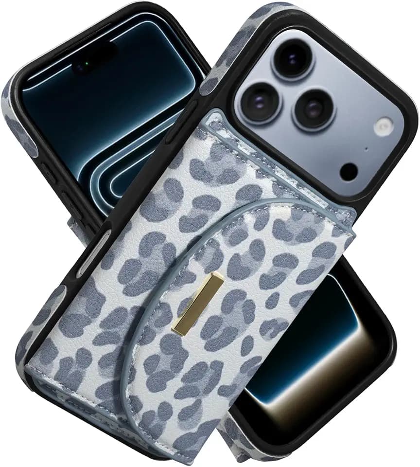 Wallet Case for iPhone 18 Pro Max / 17 Pro Max with Card Holder