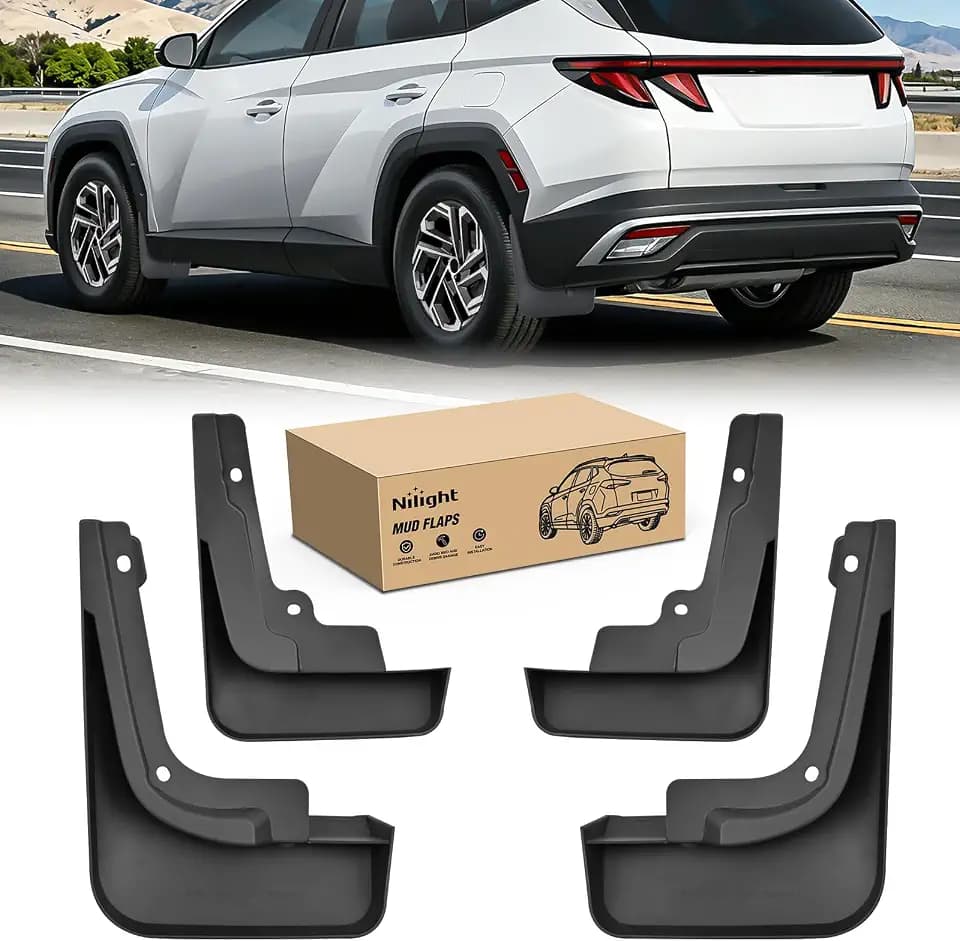Nilight Mud Flaps Splash Guards for Hyundai Tucson 2022-2026