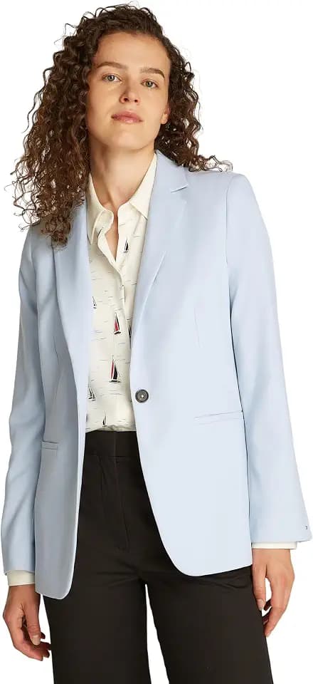 Tommy Hilfiger Damen Blazer Regular Elegant