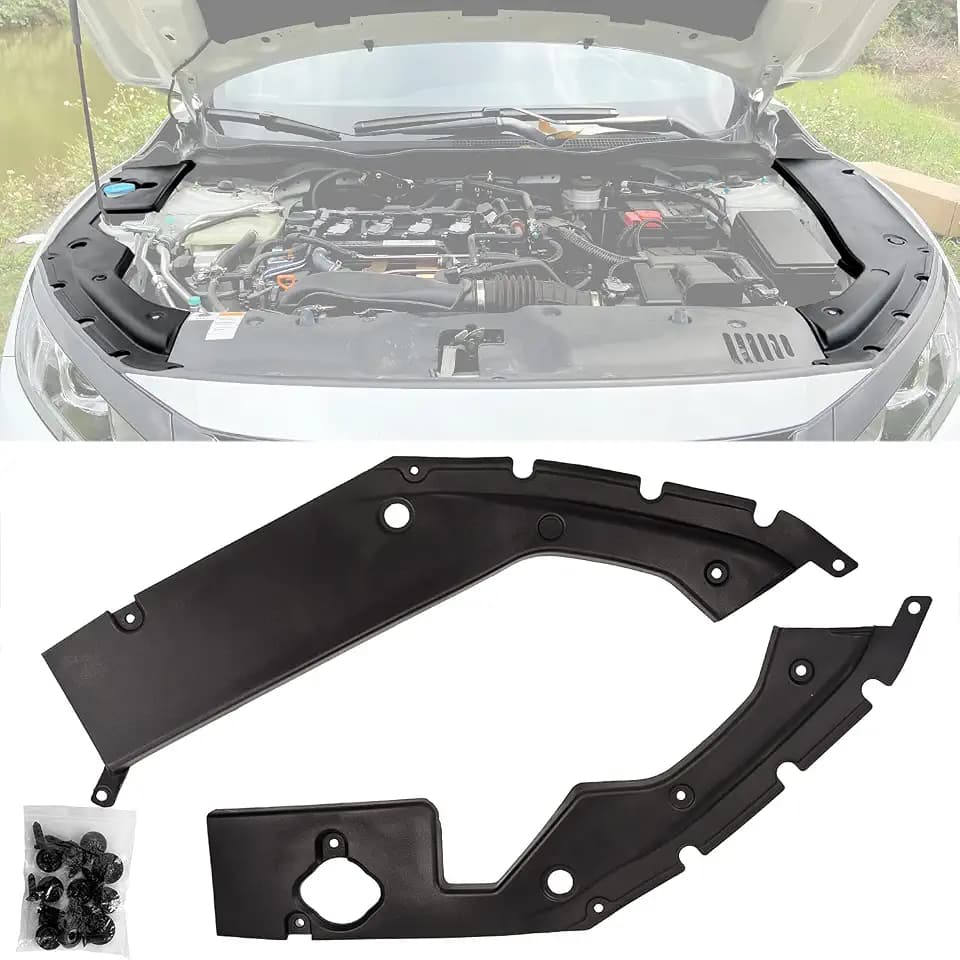 Archaic Engine Bay Side Panel Cover for Honda Civic 2016-2021