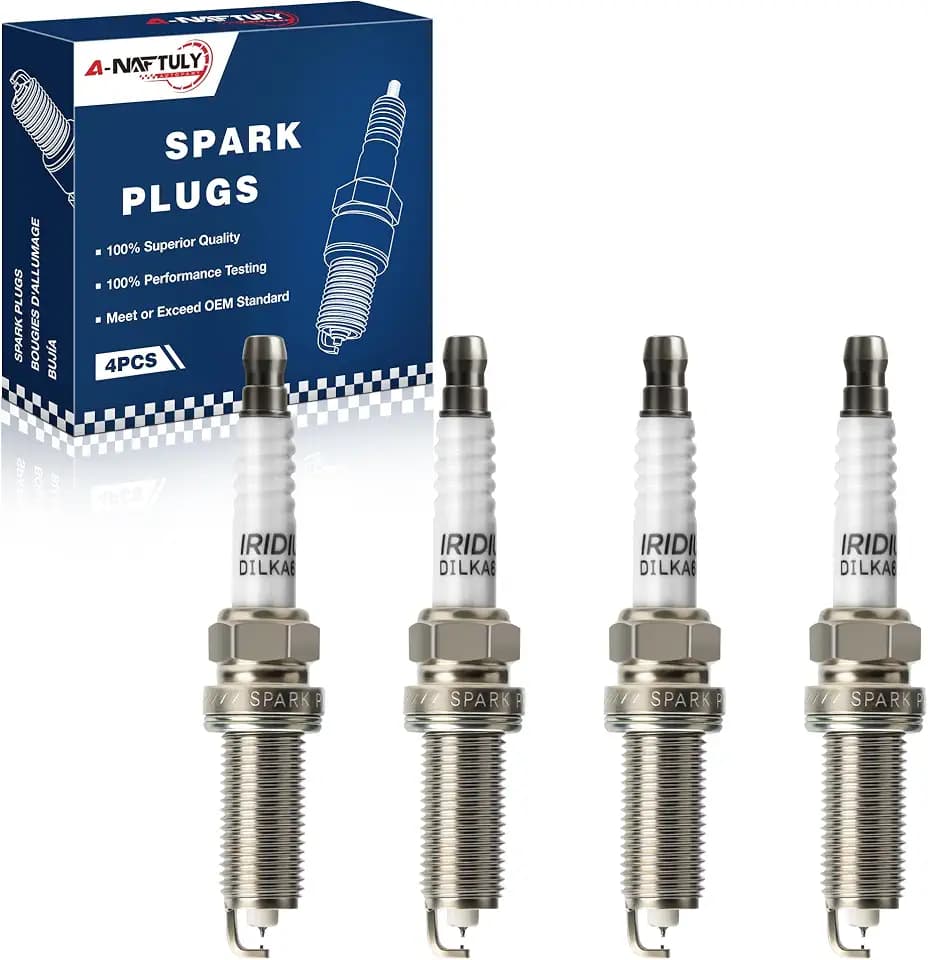 Double Iridium Spark Plugs 4 Pack 91187 9029 for Nissan 1.6L-2.5L 05-19