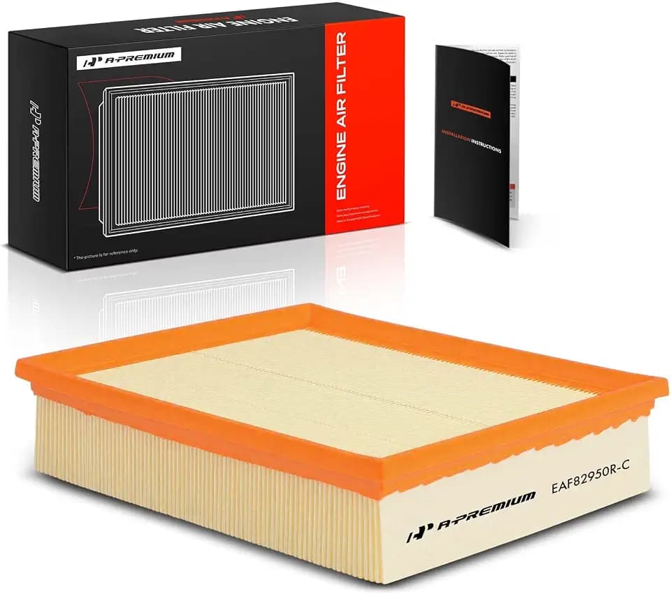 A-Premium Engine Air Filter Compatible with Land Rover Range Rover 1995-2002, Discovery 2000-2004, Freelander 2002-2005, Replace# ESR341