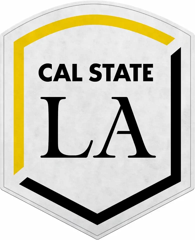 Rico Industries NCAA Cal State Los Angeles Golden Eagles Shape Cut Pennant - Home and Living Room Décor - Soft Felt EZ to Hang