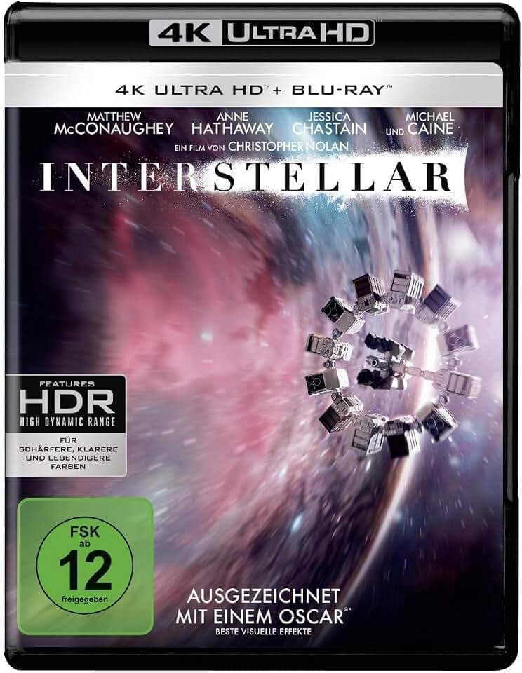 Interstellar (4K Ultra-HD + 2D-Blu-ray) (2-Disc Version) [Blu-ray]