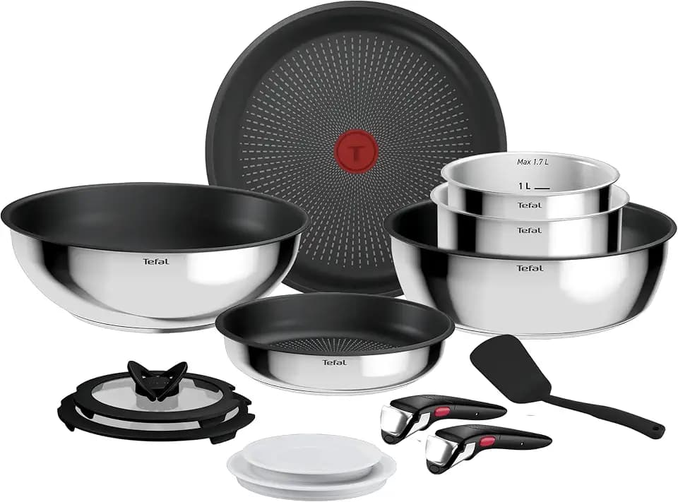 Tefal - Ingenio Comfort Max Antihaft Kochgeschirr-Set, 13-teilig