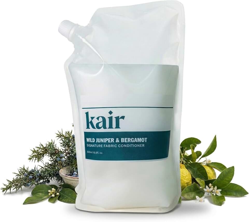 Kair Signature Fabric Conditioner, Wild Juniper & Bergamot, Fabric Softener
