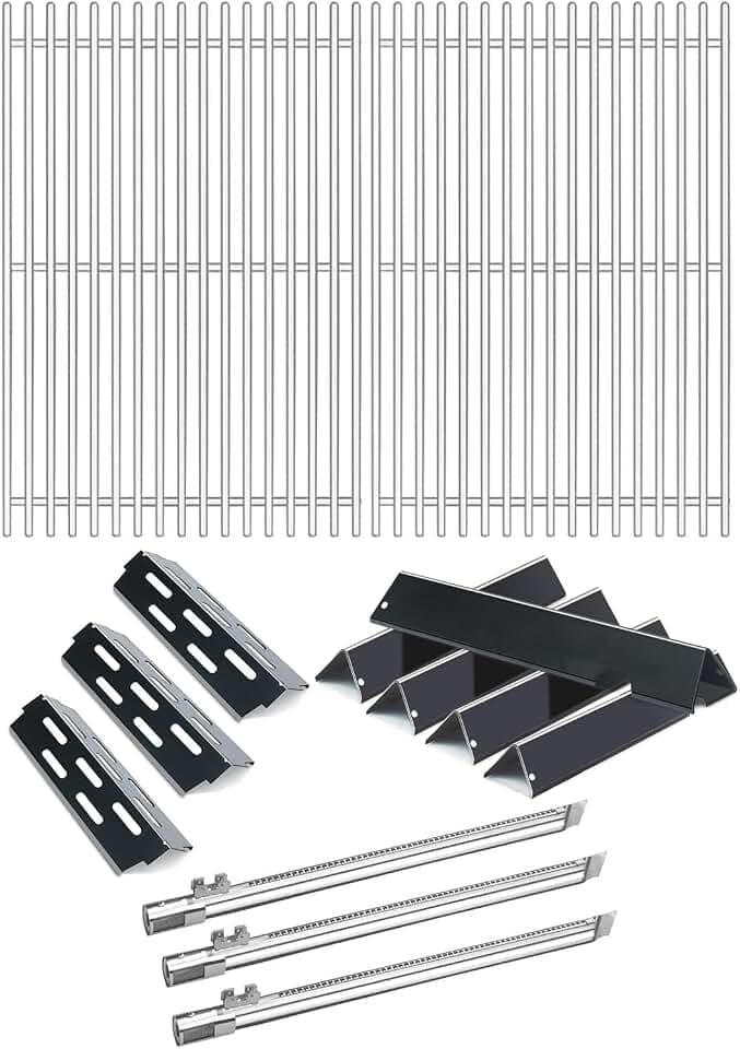 Grill Parts Kit for Weber Genesis II 300 Series, Porcelain Steel