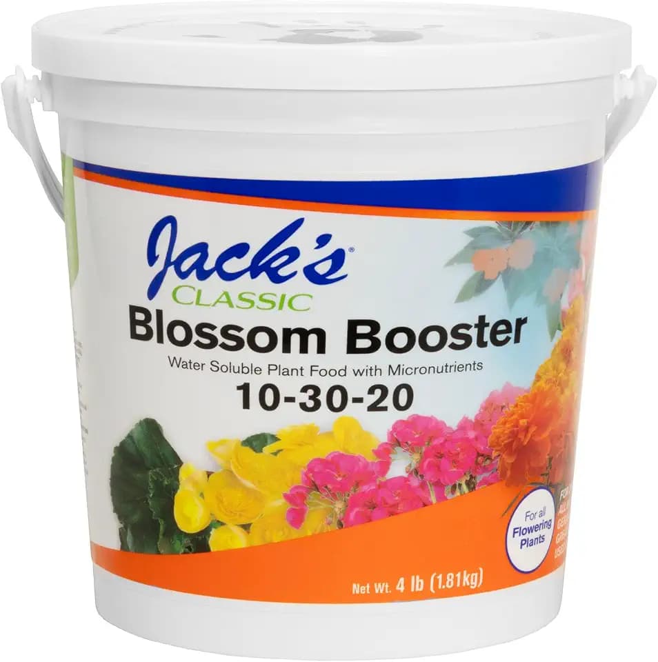 Jack's Classic 10-30-20 Blossom Booster Water-Soluble Fertilizer, 4lb